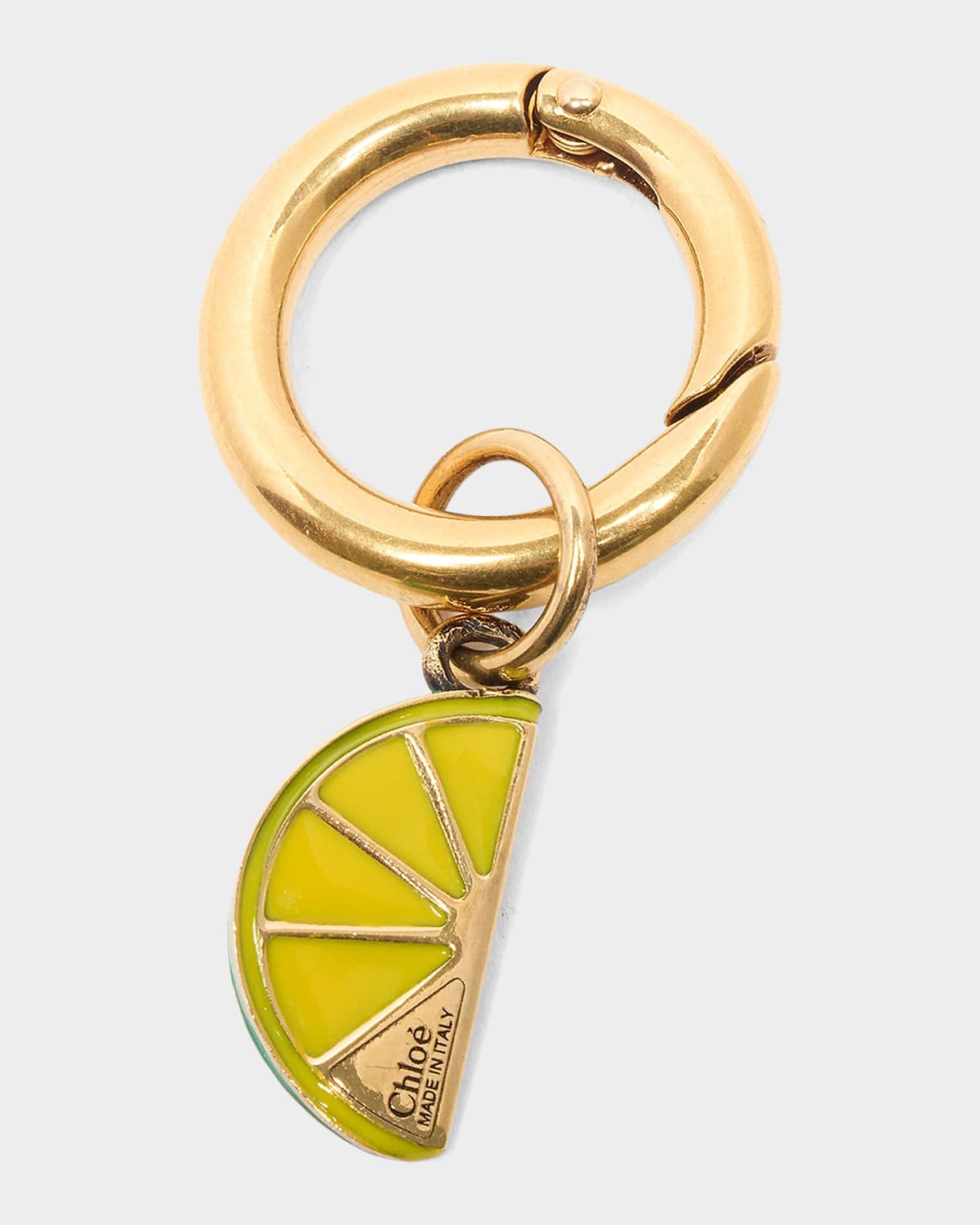 Chloe Mini Lemon Slice Bag Charm