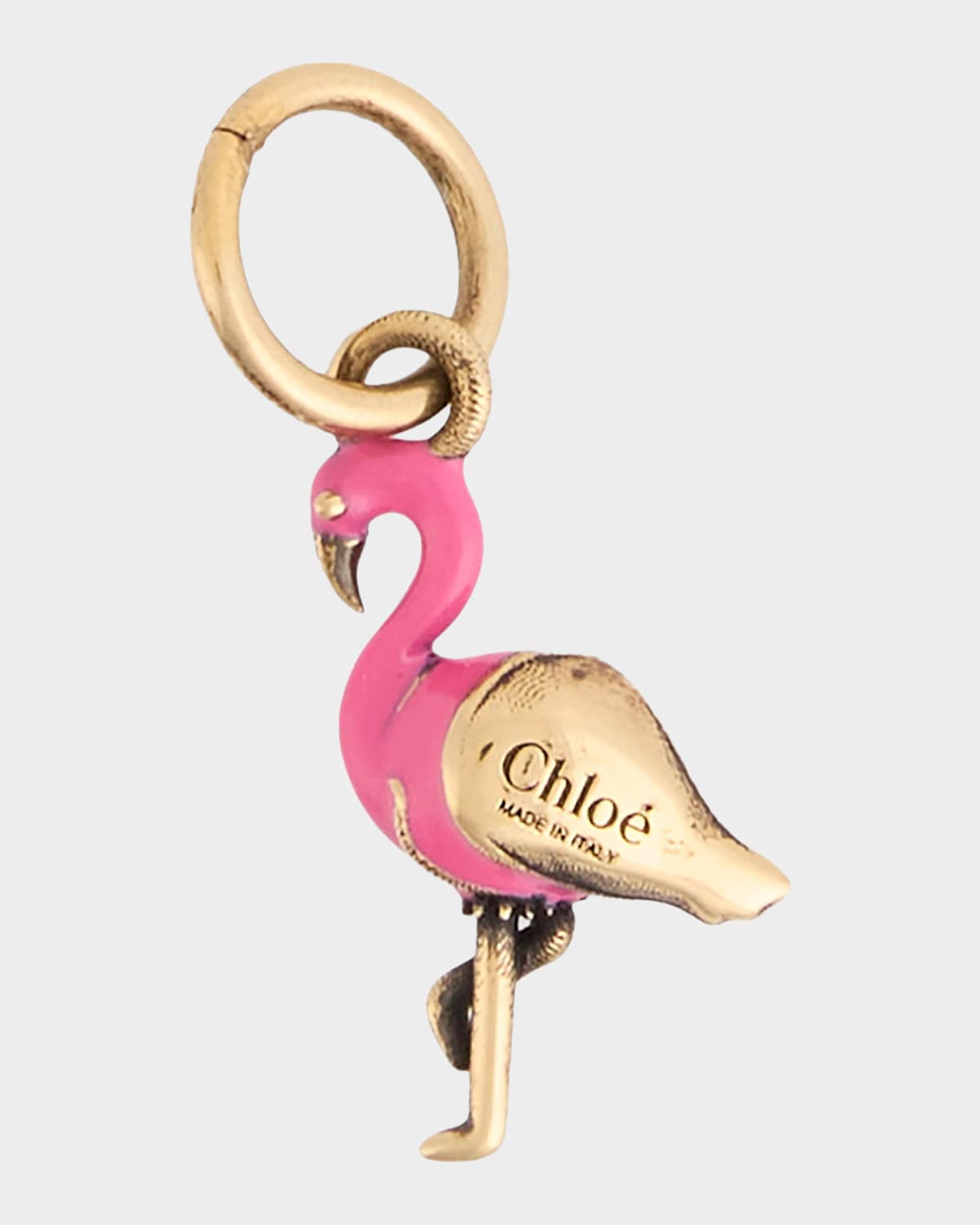 Chloe Flamingo Bag Charm