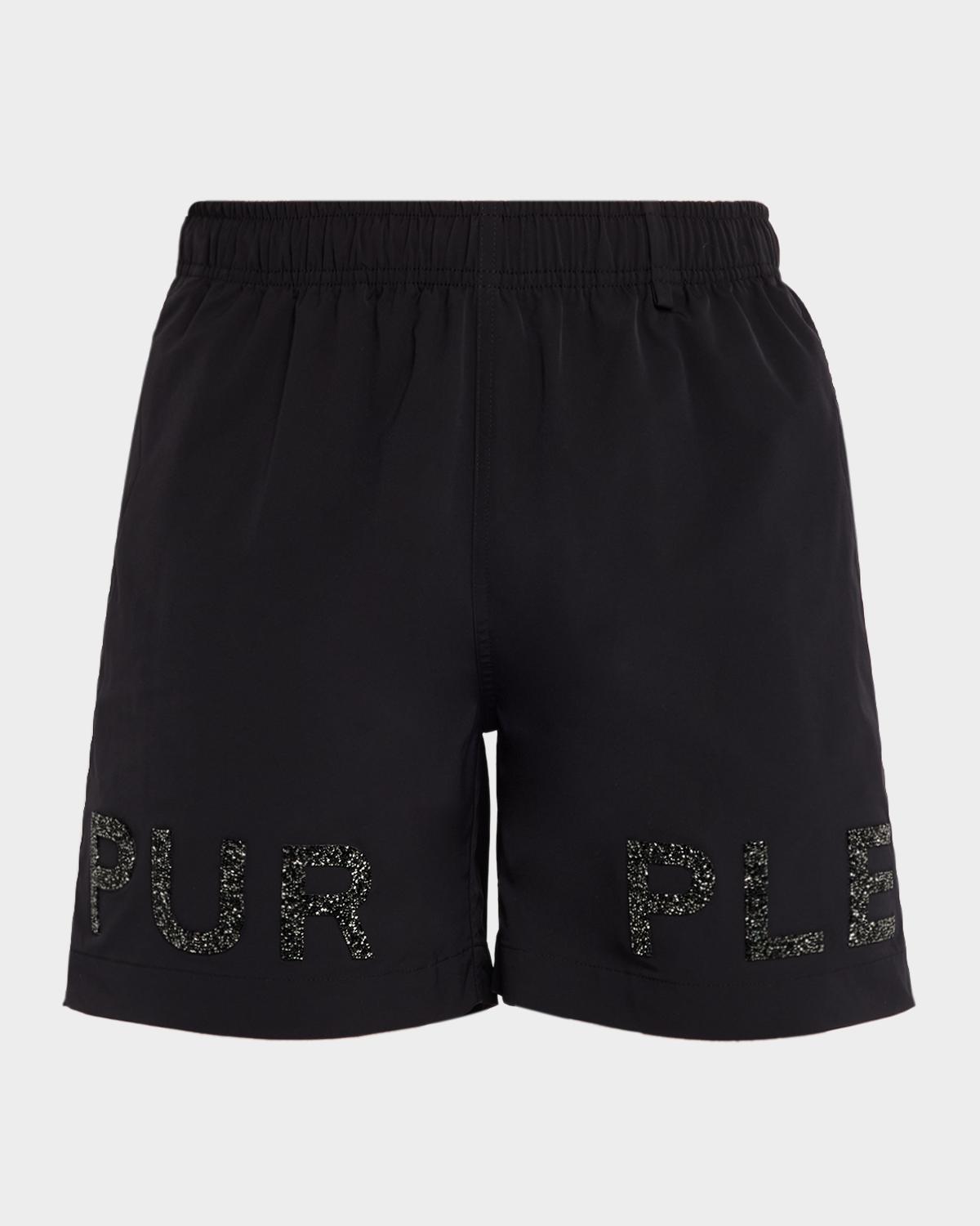 PURPLE Men's Crystal All Round Shorts