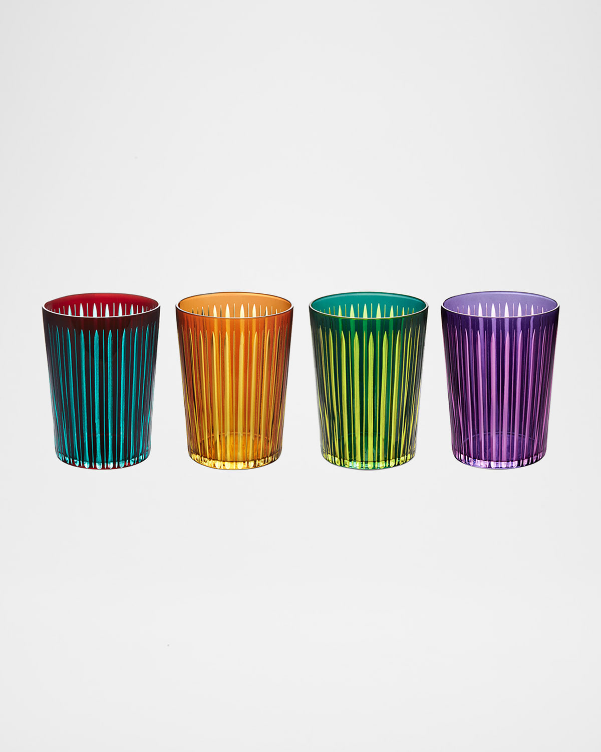L & Apos;objet Prism 17 Oz. Highball Glasses, Set Of 4