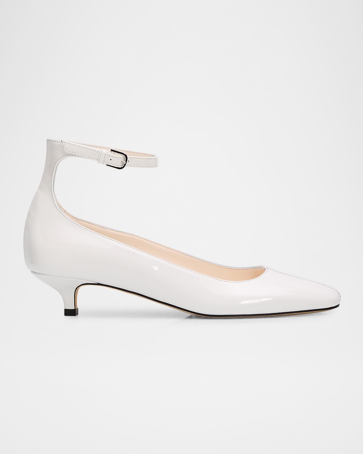 Toteme Patent Leather Anklet Pumps