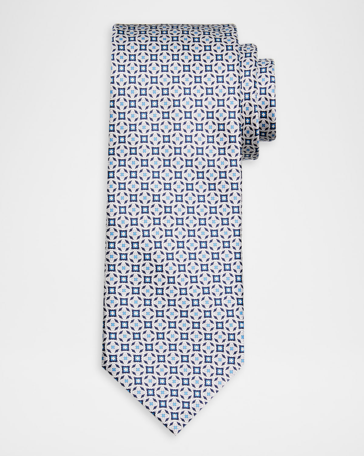 Stefano Ricci Men 's Maxi-Mosaic Silk Tie | Thumbnail 4