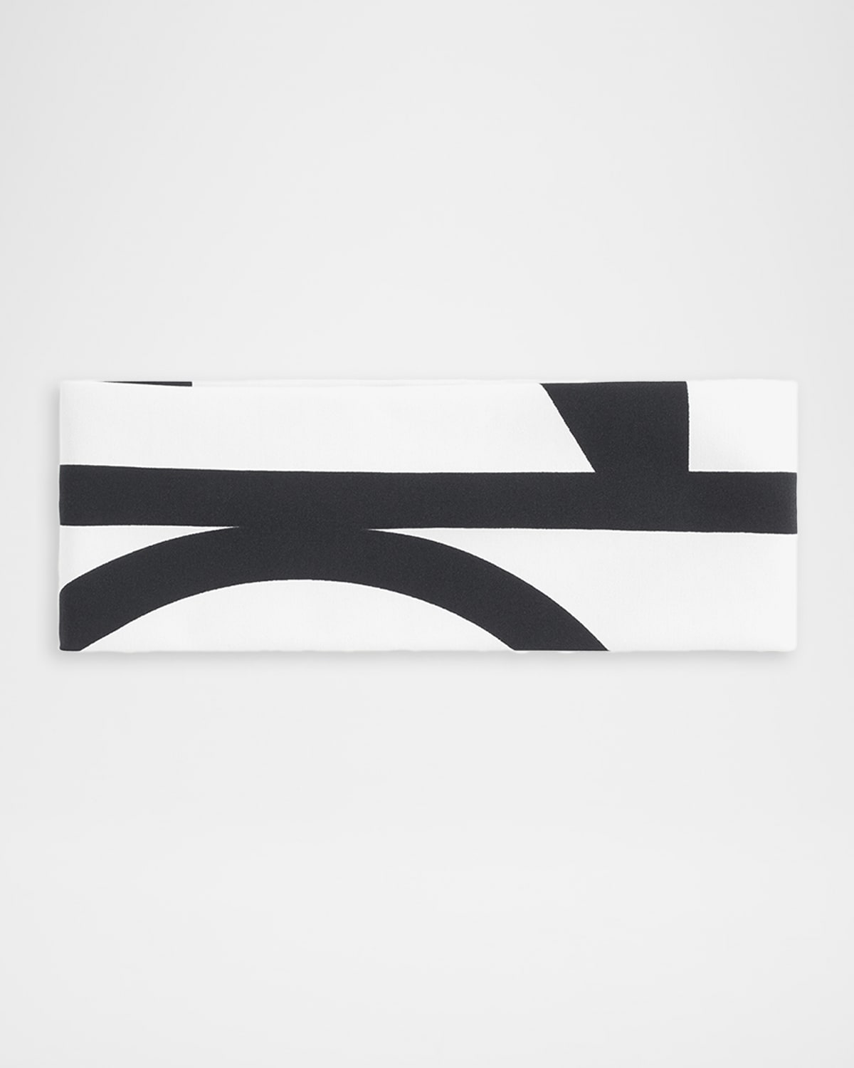 Totême Garderob Monogram Headband In White