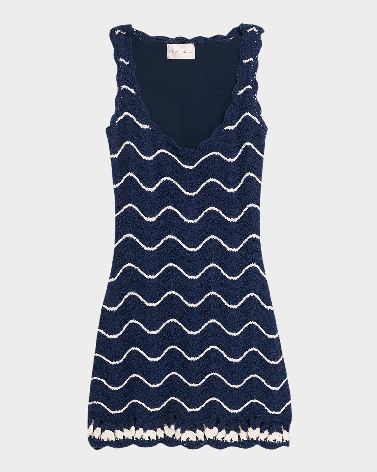 Cara Cara Orel Crochet Mini Dress