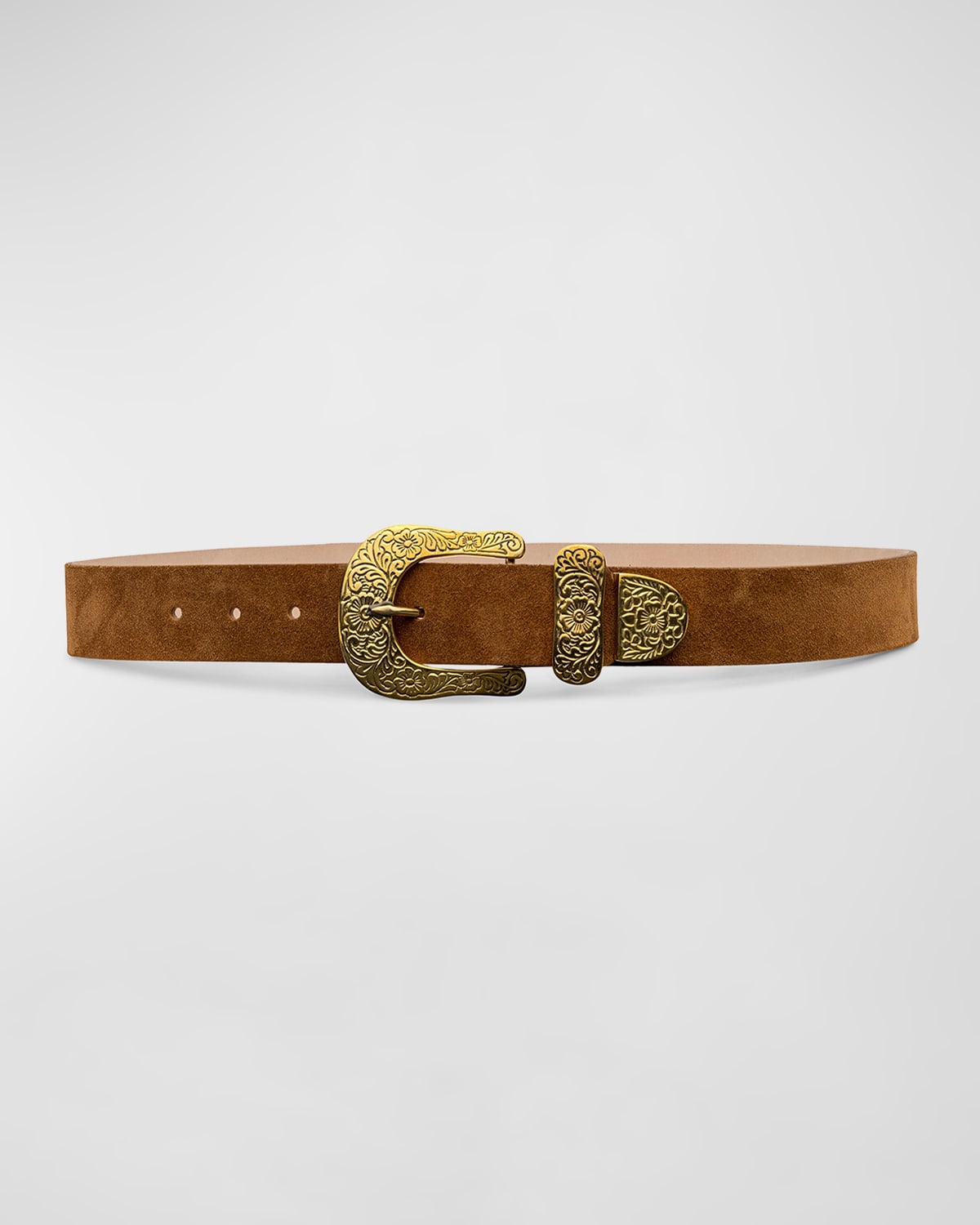 L 'Agence x Streets Ahead Otera Suede Belt