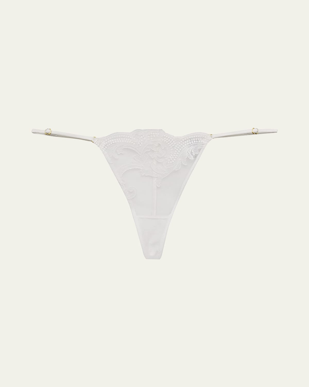 Kiki De Montparnasse Voltaire Scrollwork Lace G-String | Thumbnail 4