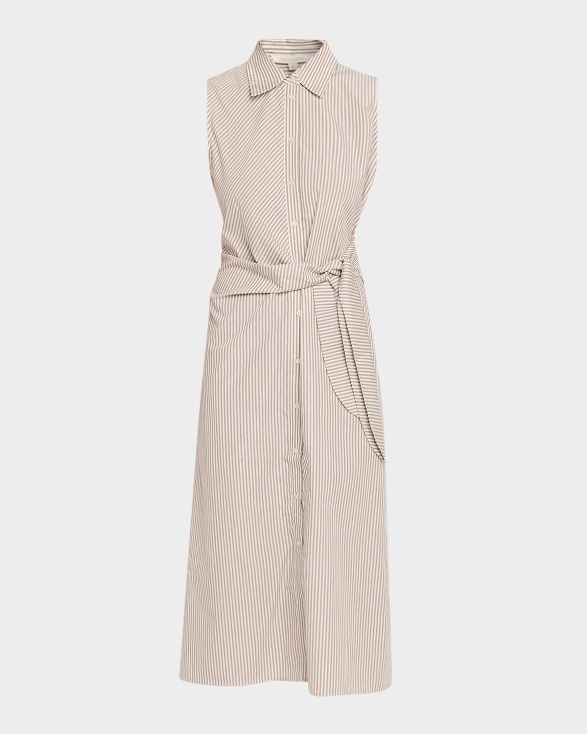 Favorite Daughter The Good Behavior Striped Midi Dress