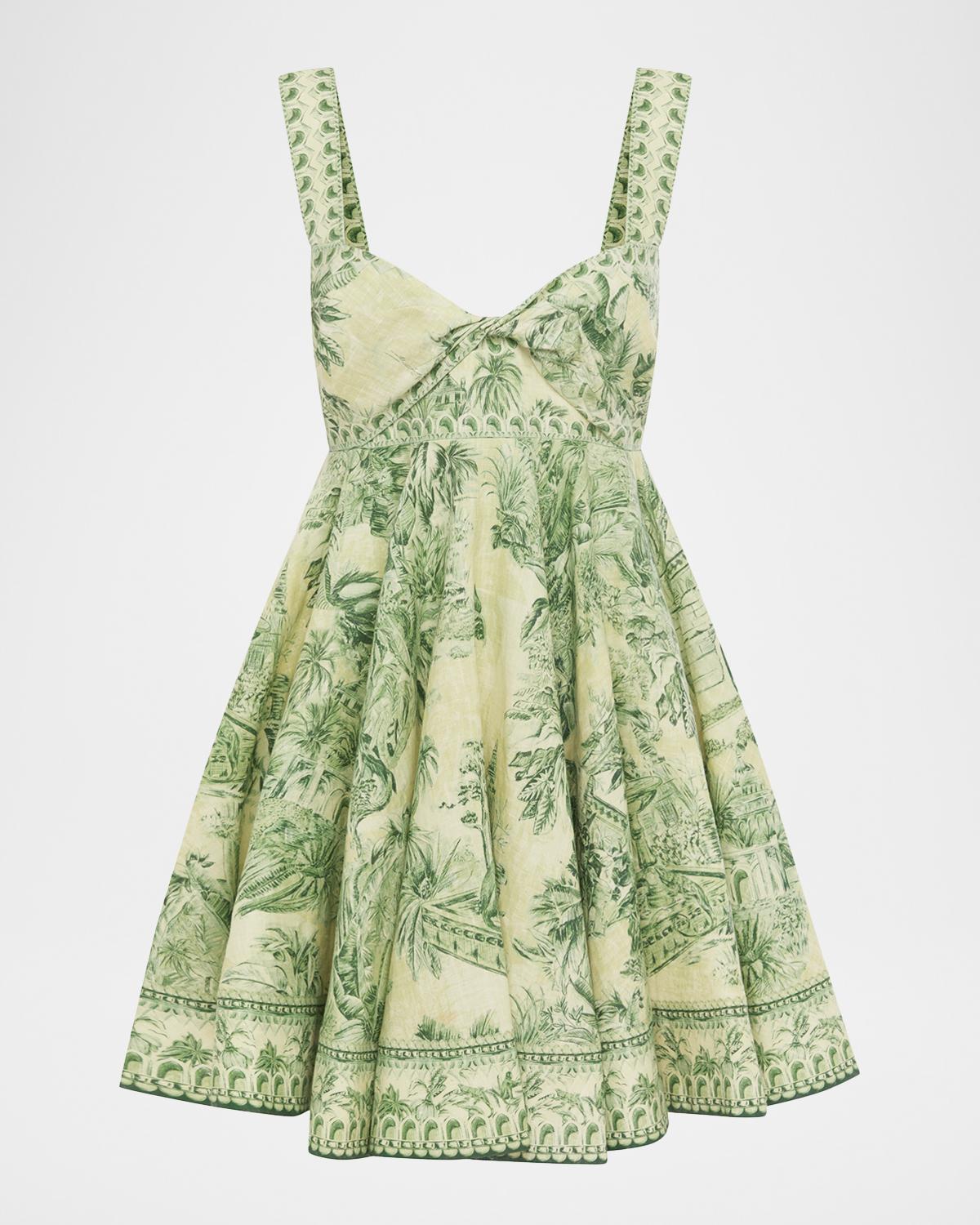 ALÉMAIS Sara Mini Twist Sundress