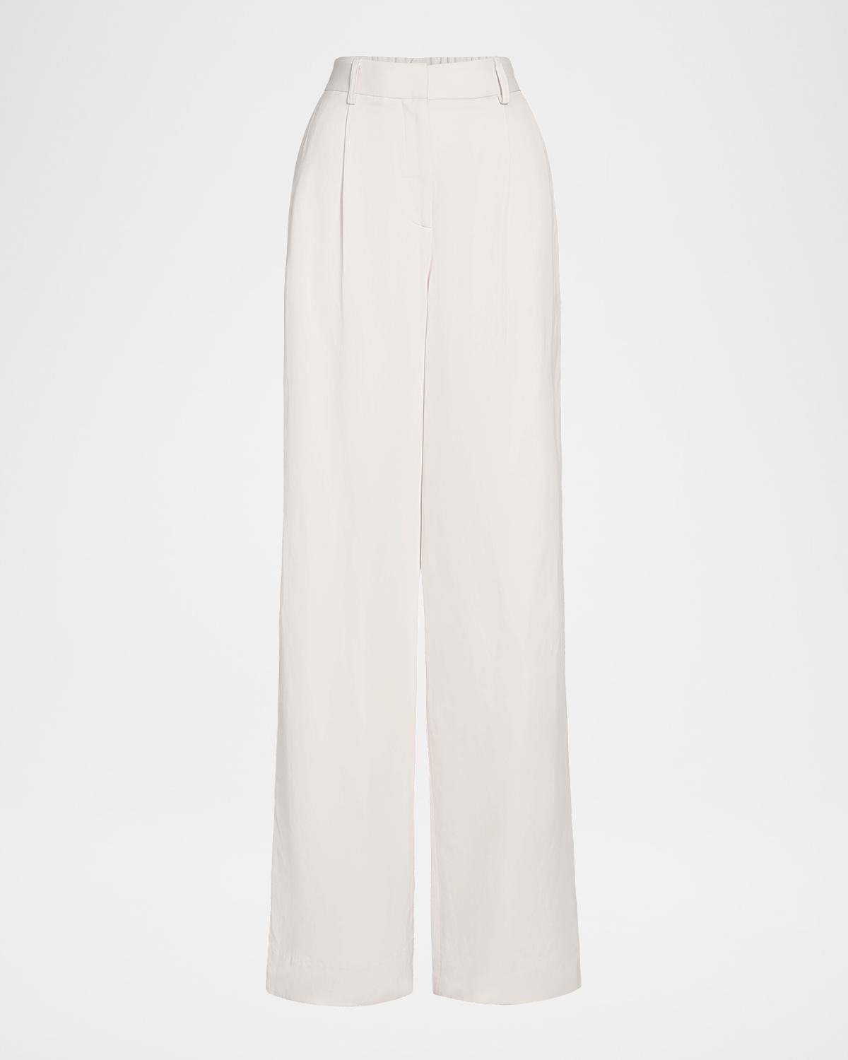 TWP Hudson St Pants in Coated Viscose Linen