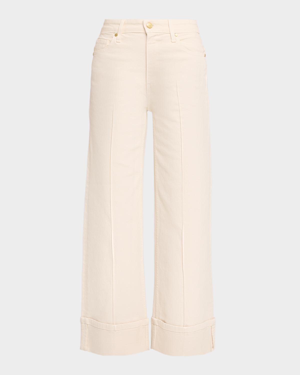 Ulla Johnson The Genevieve Stretch Pintuck Jeans