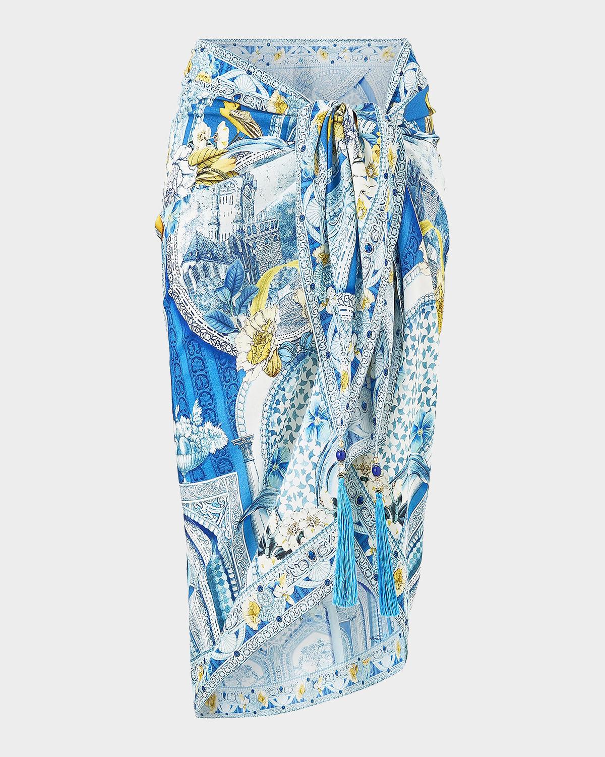 Camilla De Nada Granada Short Sarong Coverup