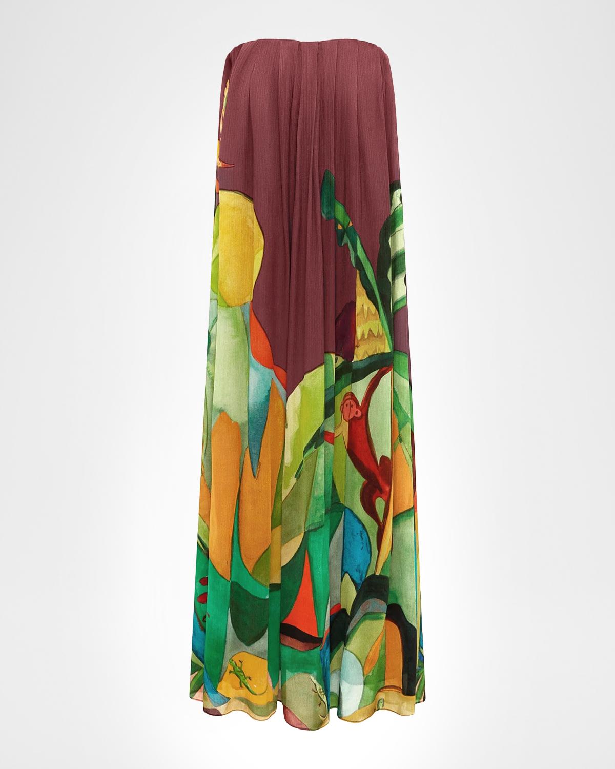 ALÉMAIS Mokshini Silk Gown