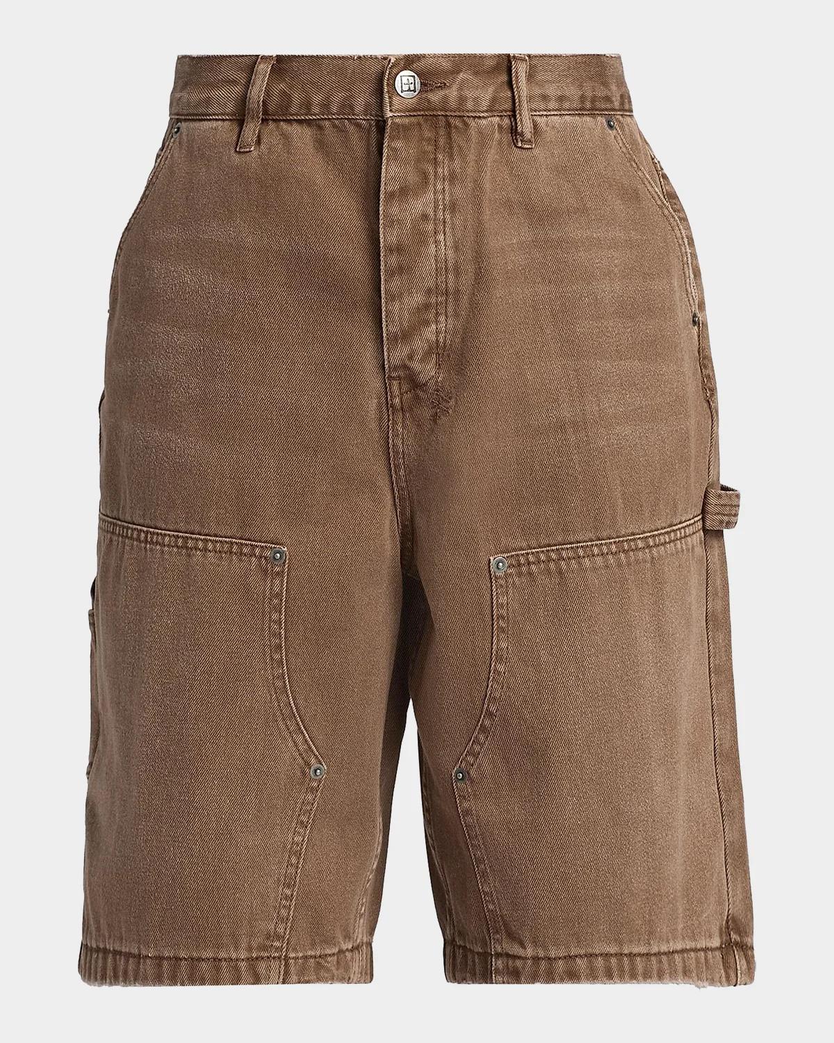 Ksubi Men's Stretch-Cotton Denim Shorts