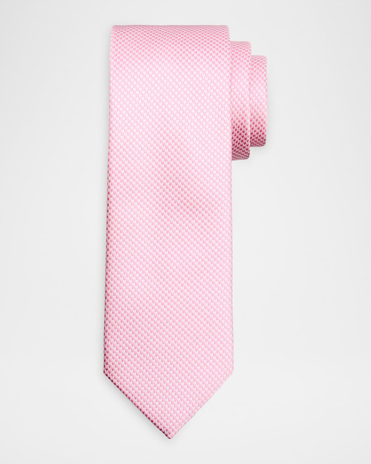 Brioni Men's Micro-Woven Jacquard Silk Tie