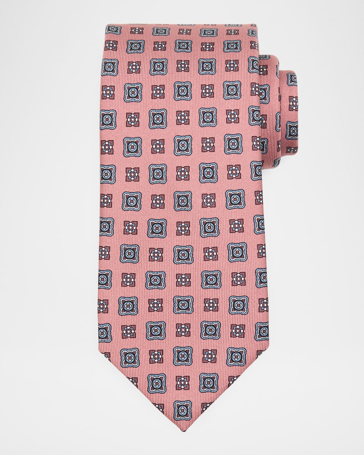 Brioni Men 's Medallion Silk Tie | Thumbnail 4