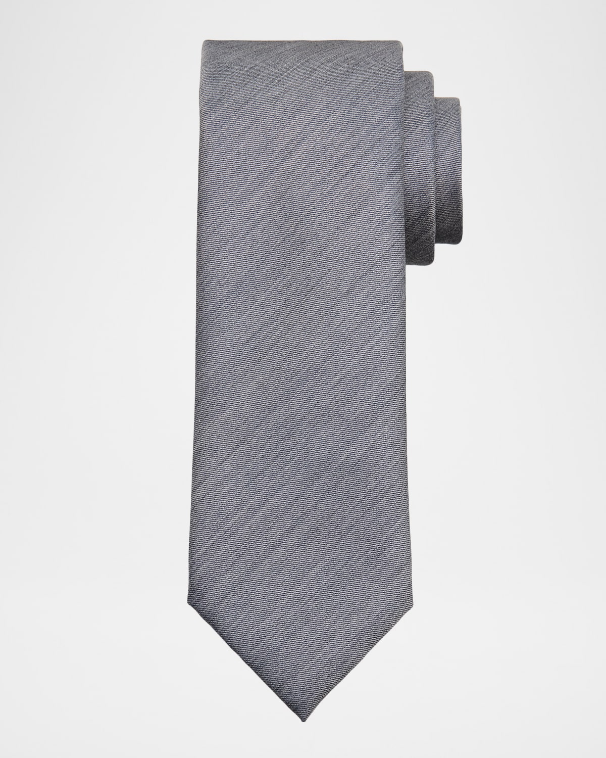 Brioni Men 's Wool and Silk Woven Tie | Thumbnail 4
