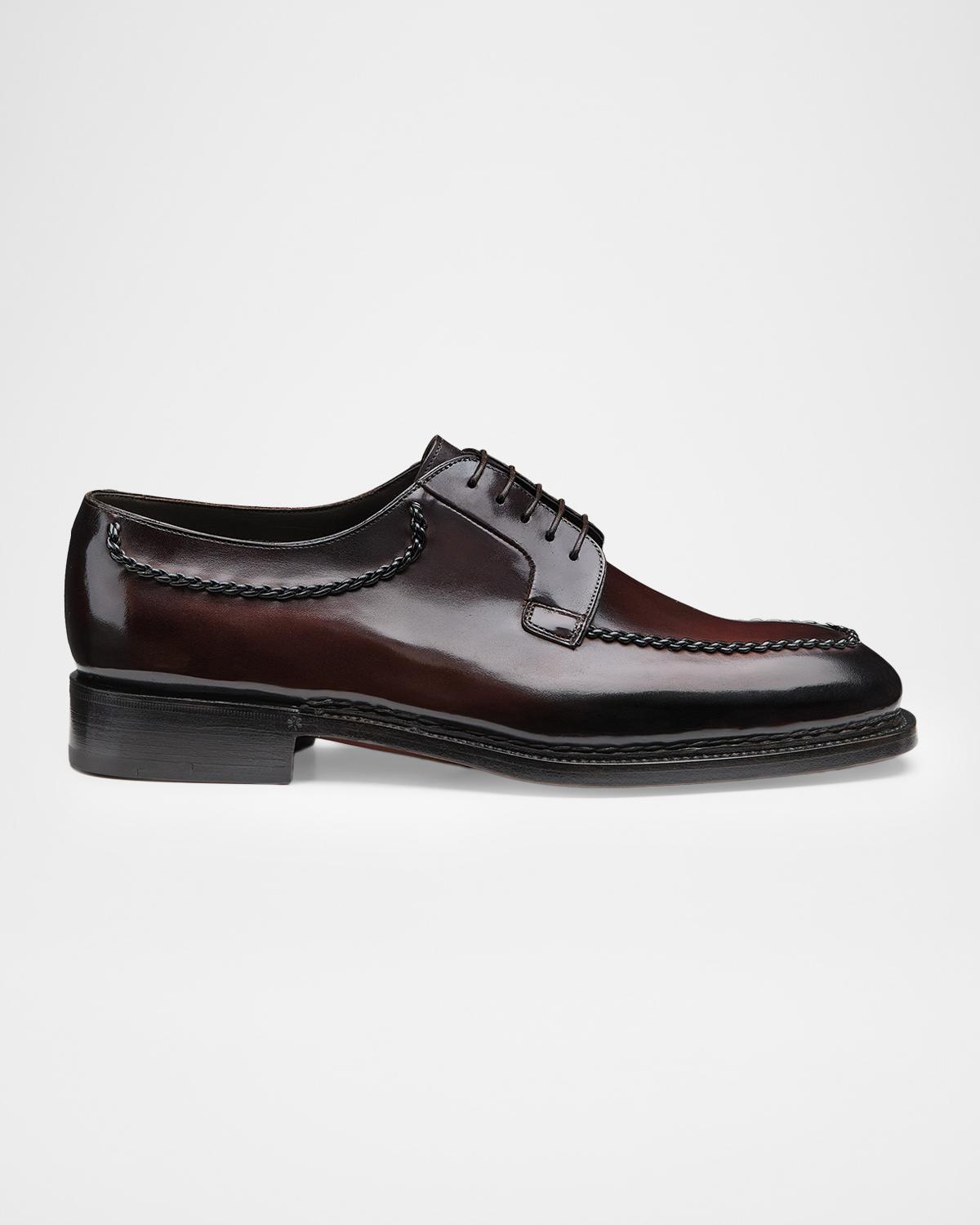 Santoni Men's Meraviglia Leather Derby Shoes