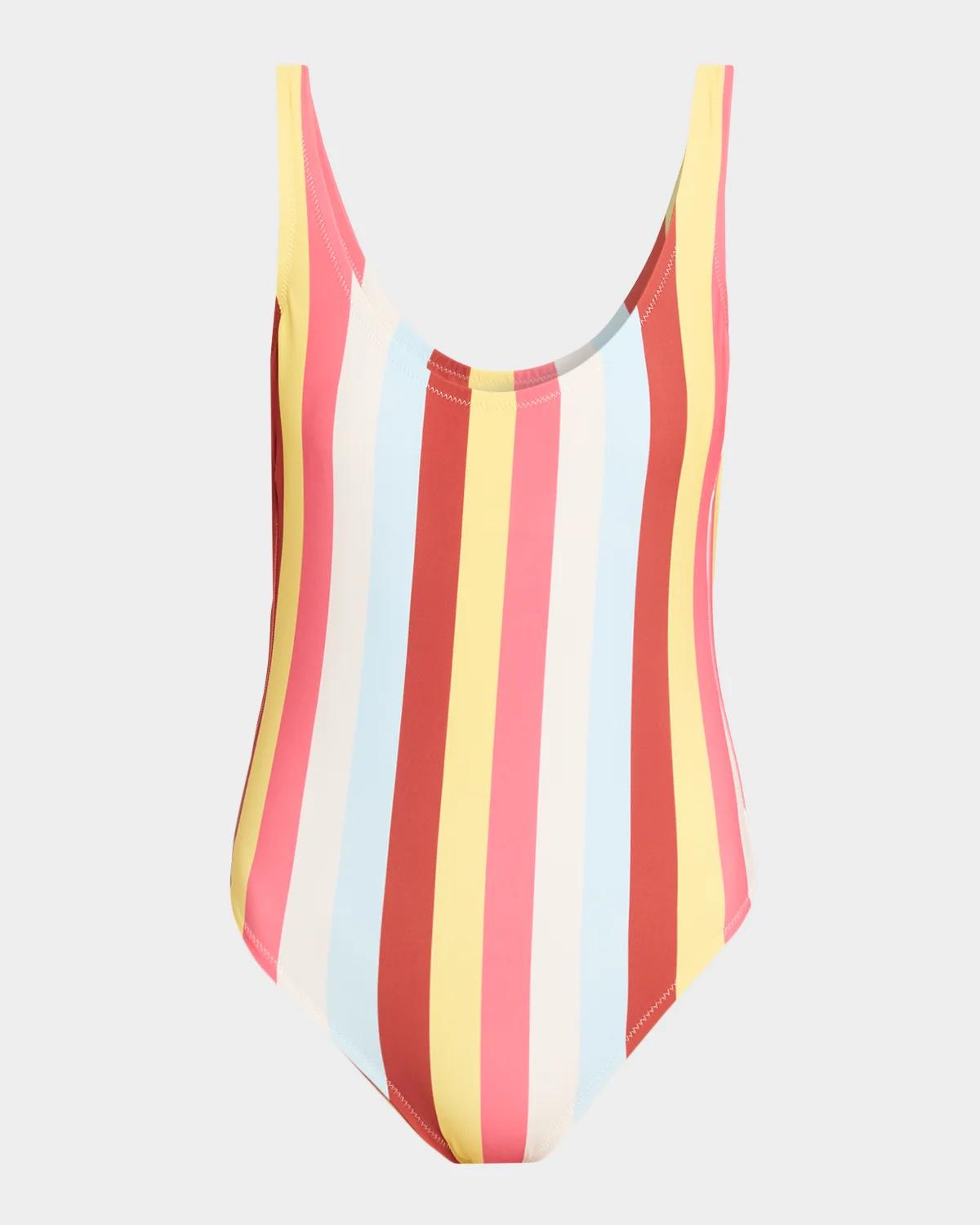 Solid and Striped The Anne-Marie Striped One-Piece Swimsuit