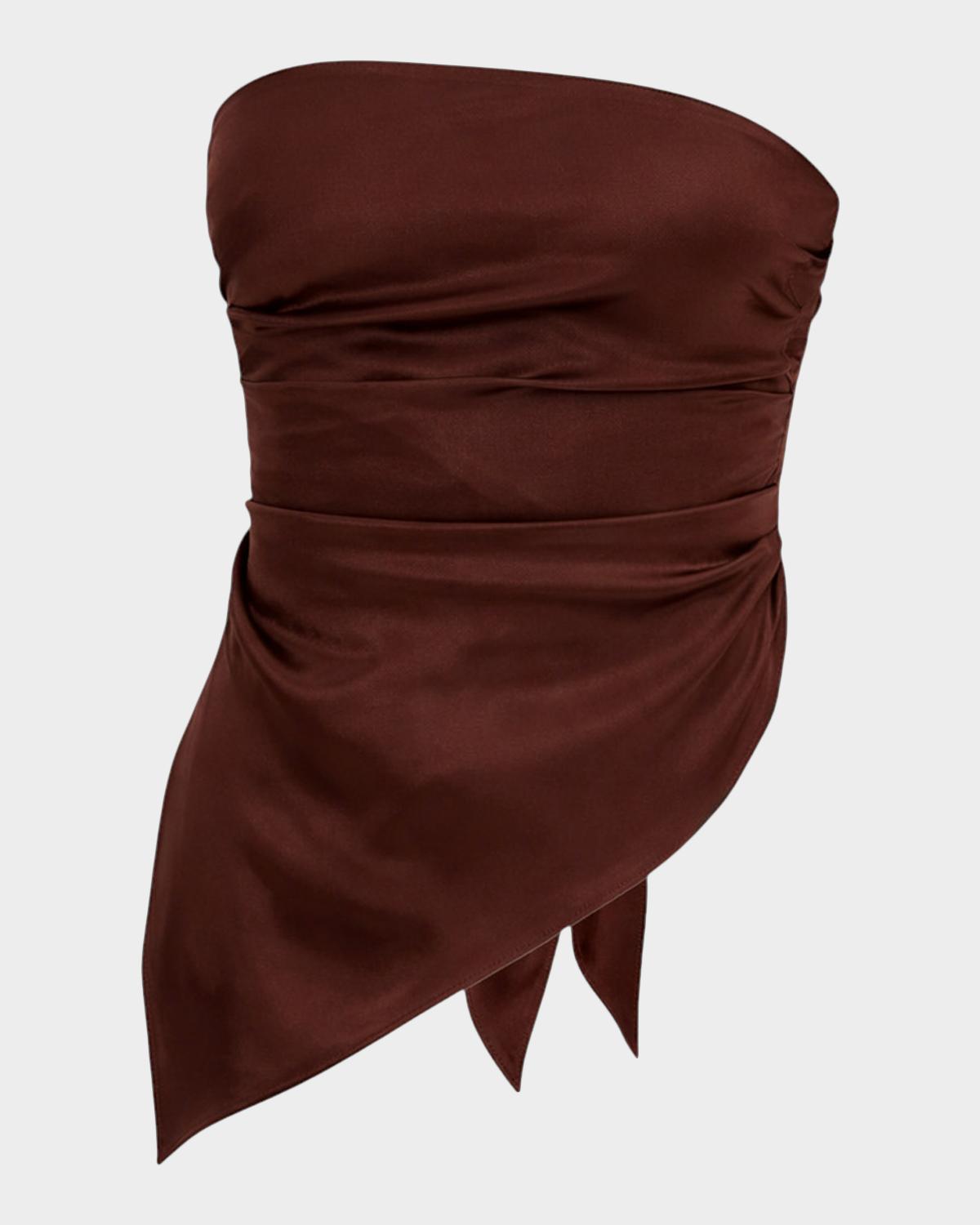 LaMarque Baila Strapless Scarf Top