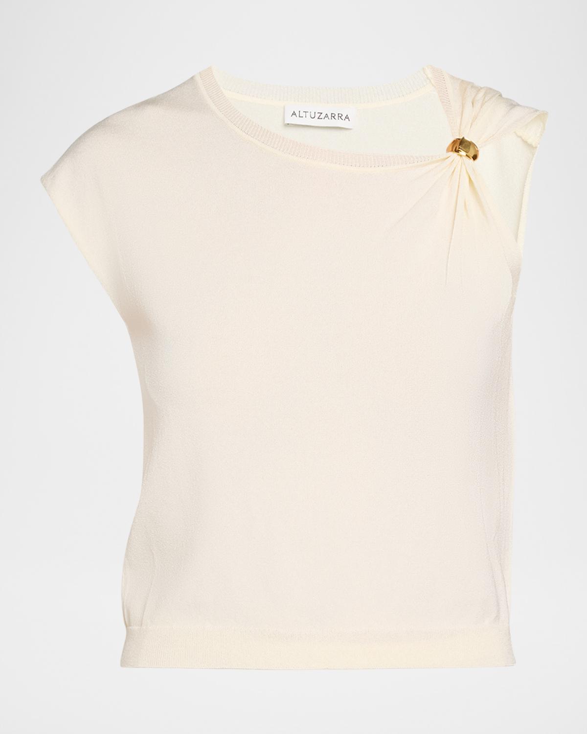 Altuzarra Rinaldi Knit Asymmetric Top