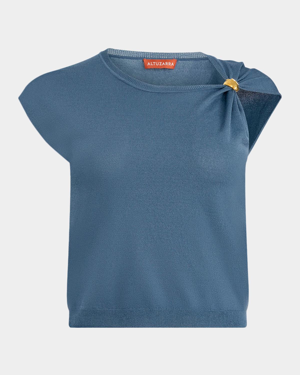 Altuzarra Rinaldi Knit Asymmetric Top
