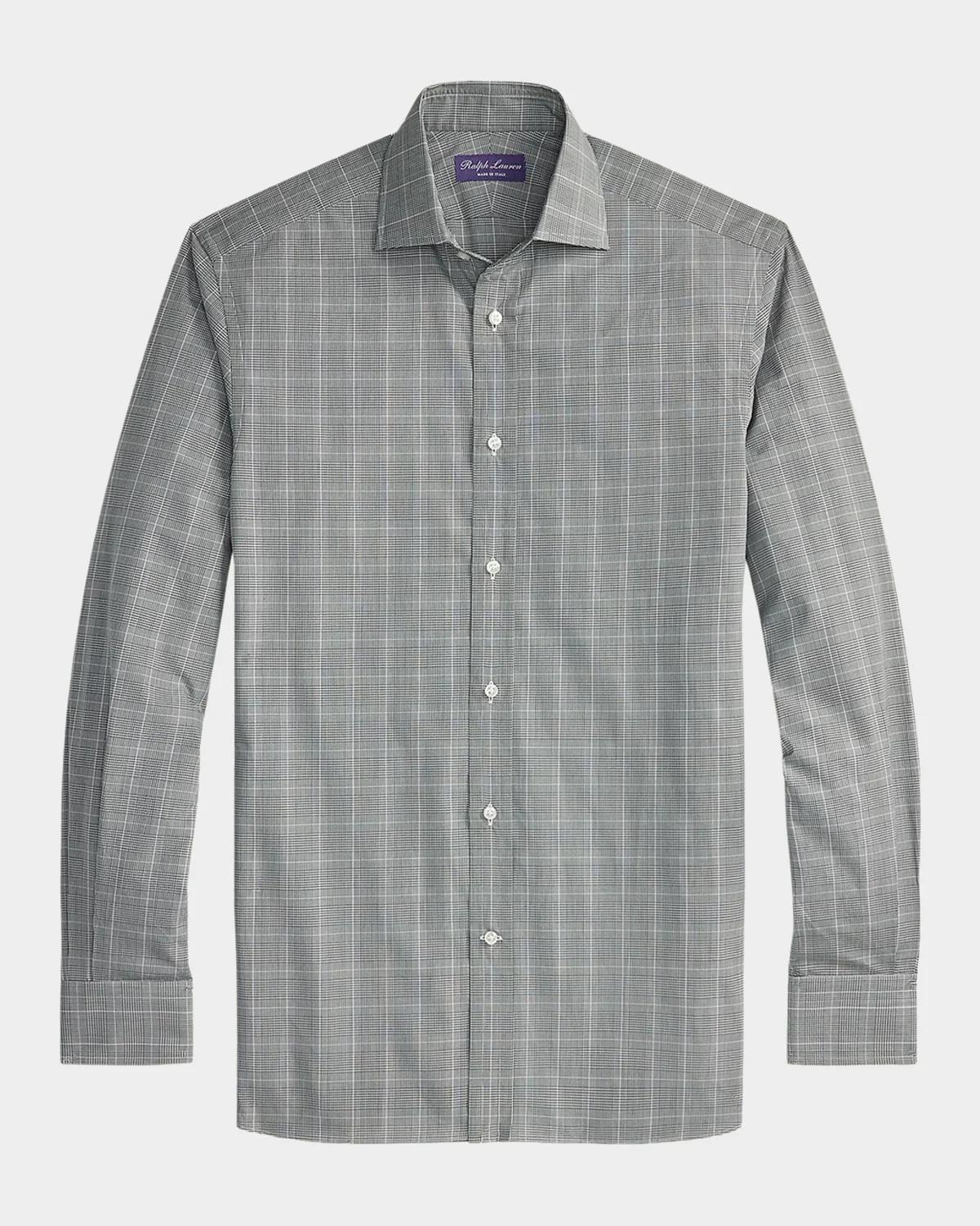 Men & apos;s Glen Check Shirt