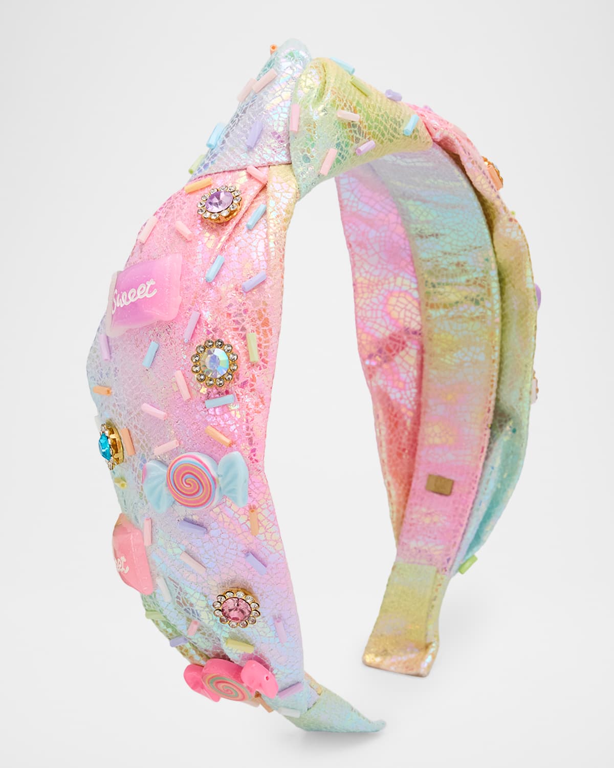Bari Lynn Girl 's Sprinkle Candy Ombre Headband