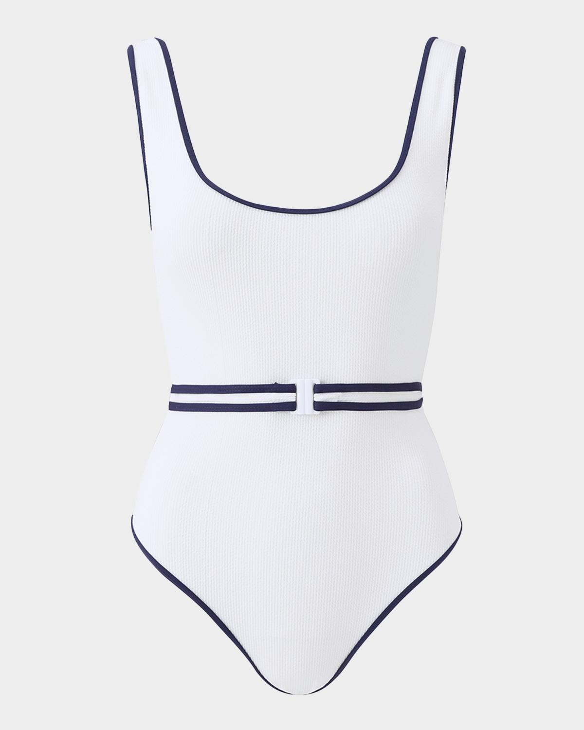 Melissa Odabash Rio Belted One-Piece Swimsuit