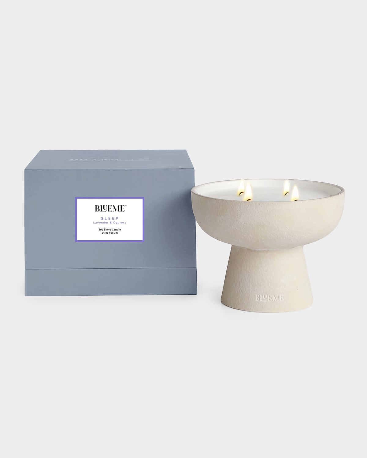 Blueme Sleep Large Candle - Lavender & Cypress | Thumbnail 4 Blueme Sleep Large Candle - Lavender & Cypress | Thumbnail 4