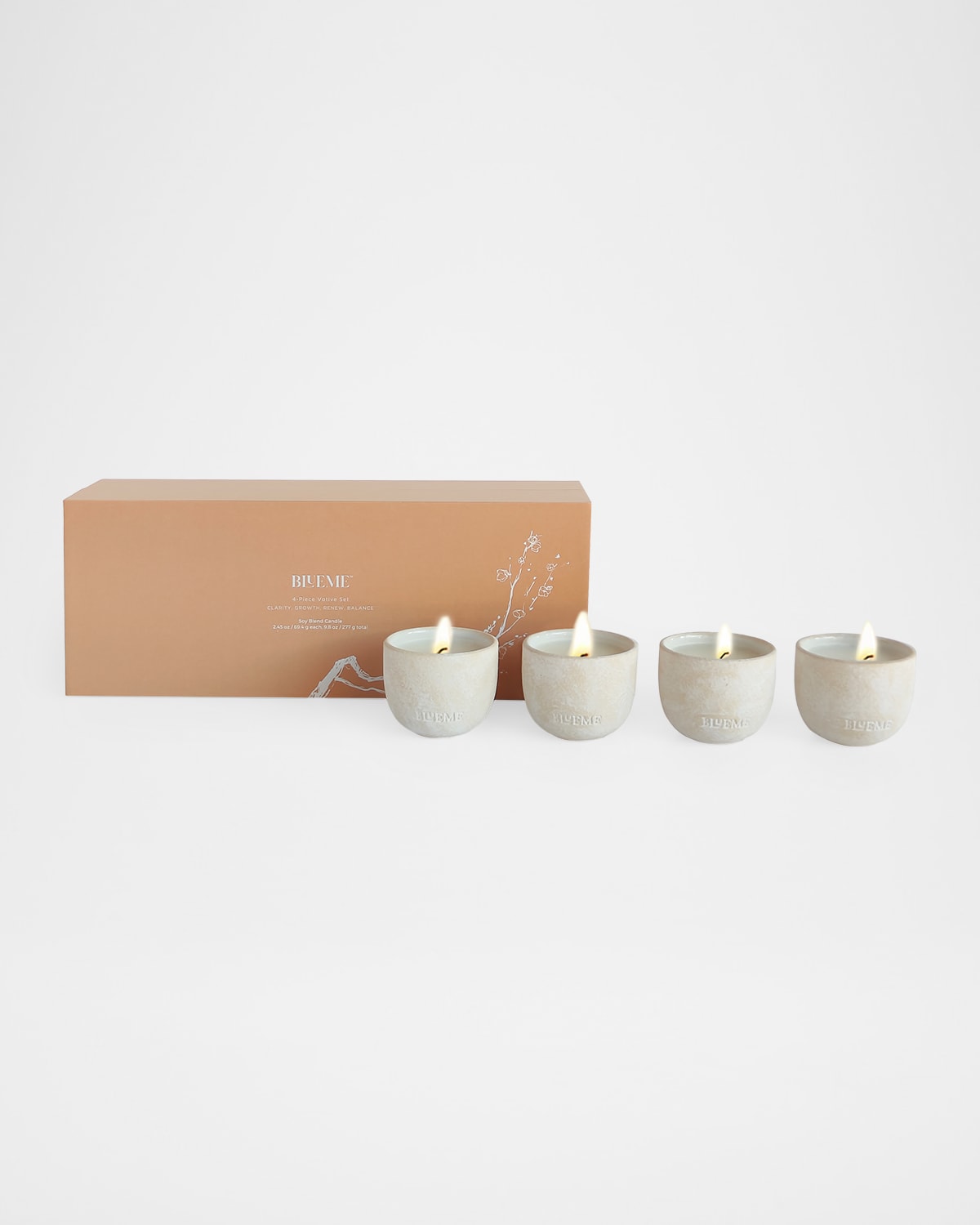 Blueme Clarity, Growth, Renew, & Balance 4-Piece Votive Set | Thumbnail 4 Blueme Clarity, Growth, Renew, & Balance 4-Piece Votive Set | Thumbnail 4