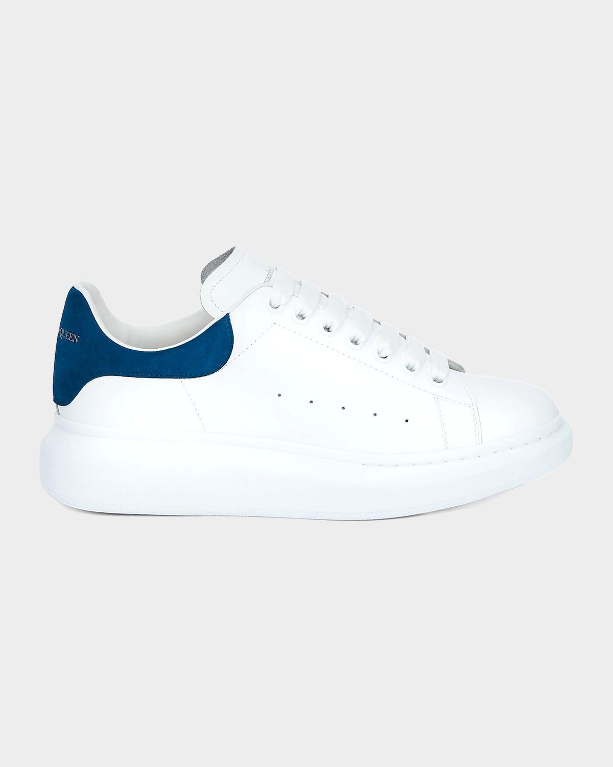 McQueen Men's Leather Low-Top Platform Sneakers