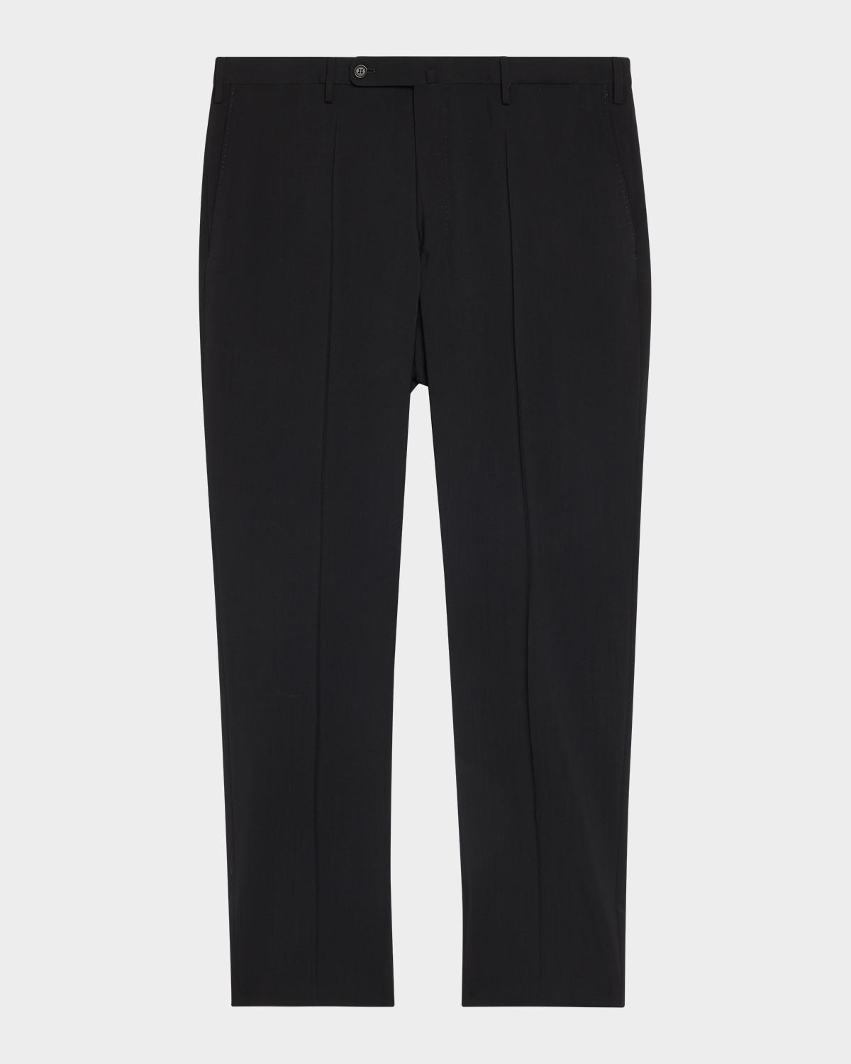 Incotex Men's Slim-Fit Tropical Wool Trousers
