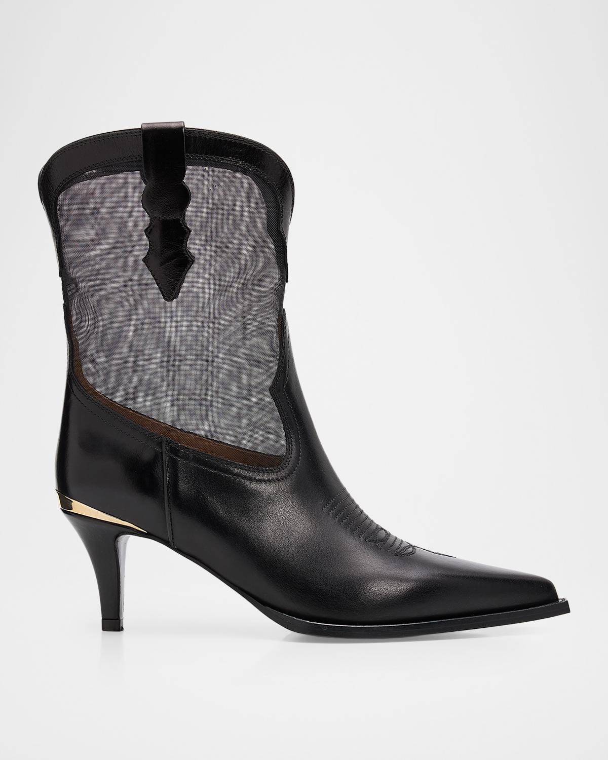 Partlow 60mm Rylie Leather Cowboy Boots