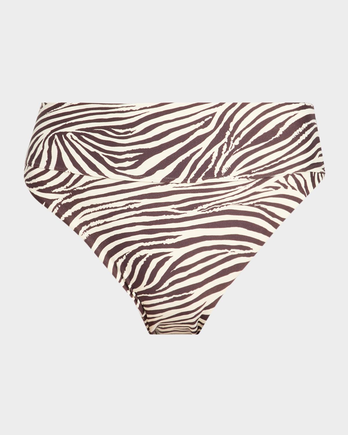 NICHOLAS Nerea High-Waist Bikini Bottoms