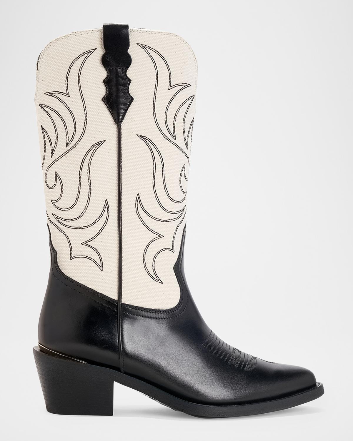 Partlow Rowan Mid-Calf Cowboy Boots