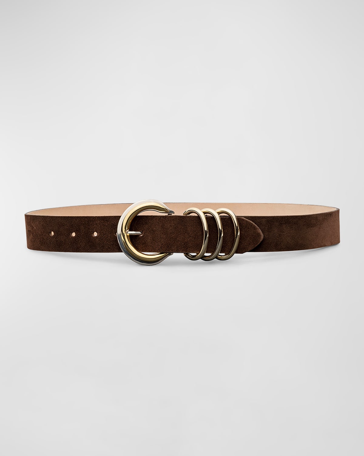 L 'Agence Tobar Suede Belt