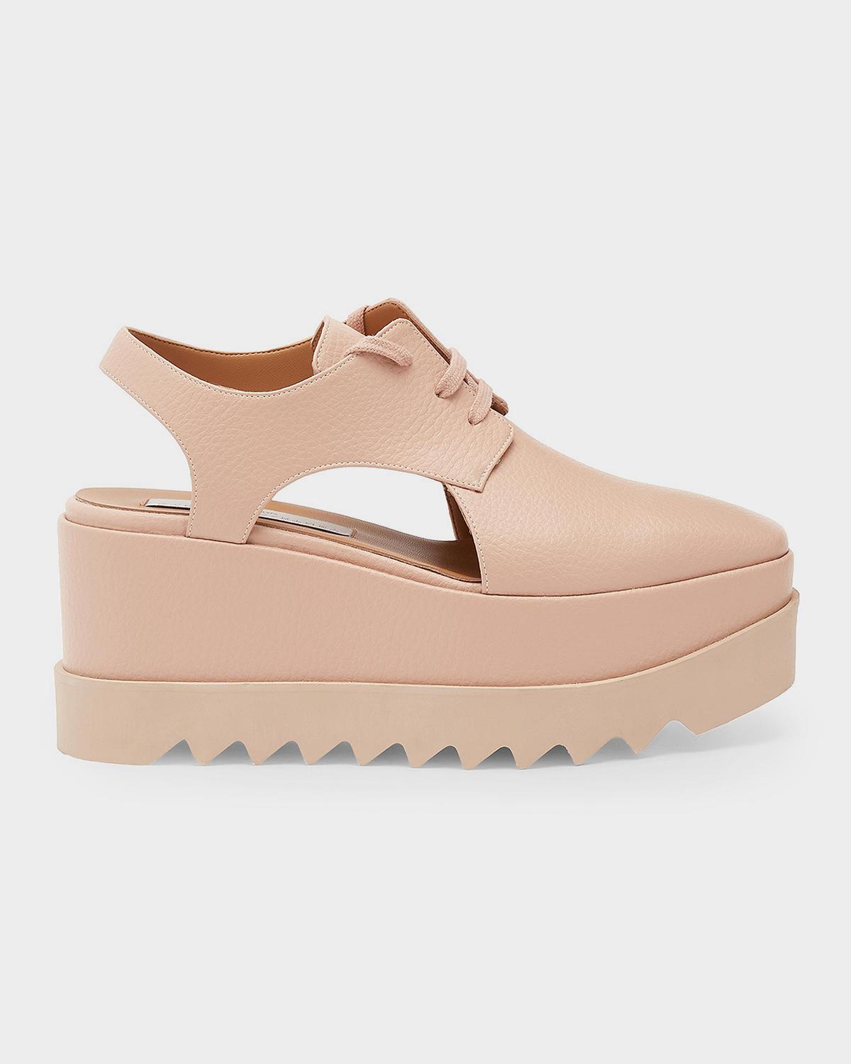 Stella McCartney 85mm Elyse Slingback Platform Sandals