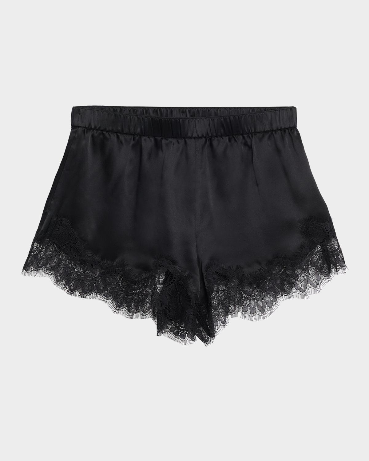 Joy Silk Lace Shorts