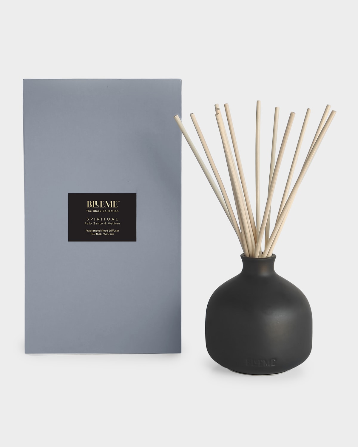 Blueme BLK Spiritual Large Fragrance Reed Diffuser - Palo Santo & Vetiver | Thumbnail 4