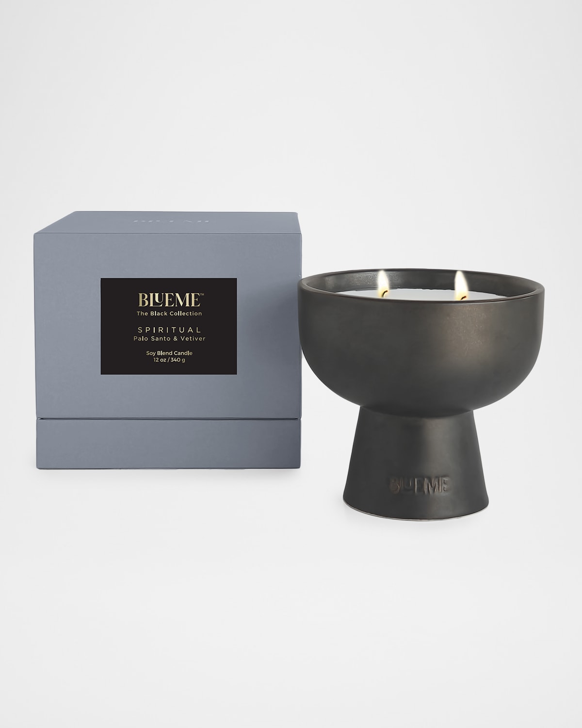 Blueme BLK Spiritual Medium Candle - Palo Santo & Vetiver | Thumbnail 4 Blueme BLK Spiritual Medium Candle - Palo Santo & Vetiver | Thumbnail 4