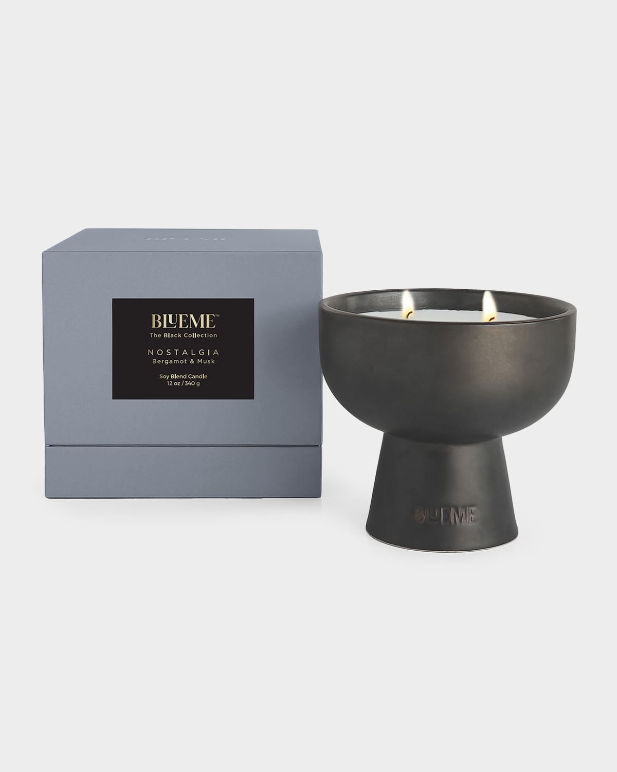 Blueme BLK Nostalgia Medium Candle - Bergamot & Musk | Thumbnail 4