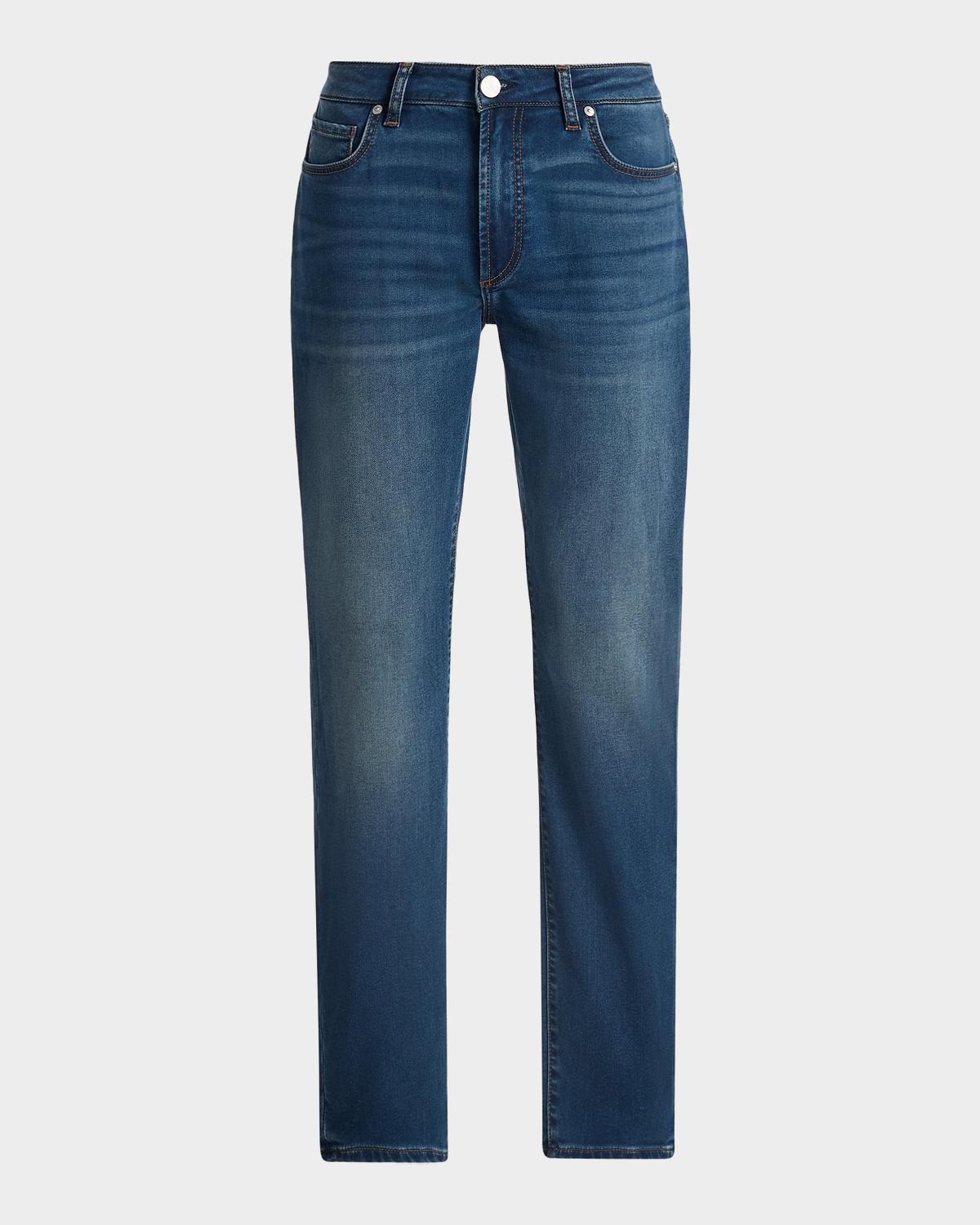 MONFRÈRE Men's Brando Slim Straight-Leg Jeans