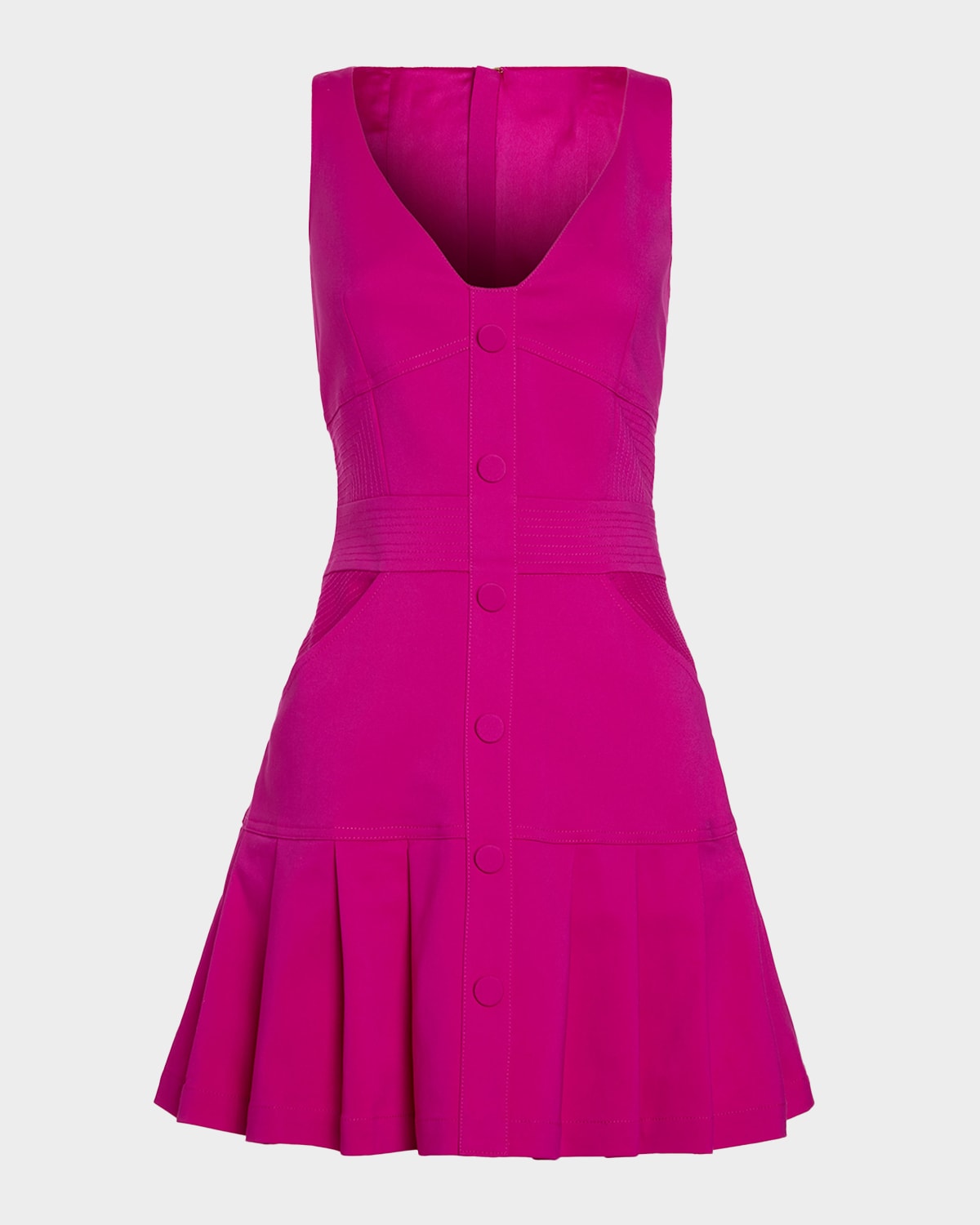 Ramy Brook Olana Stretch Cotton Mini Dress