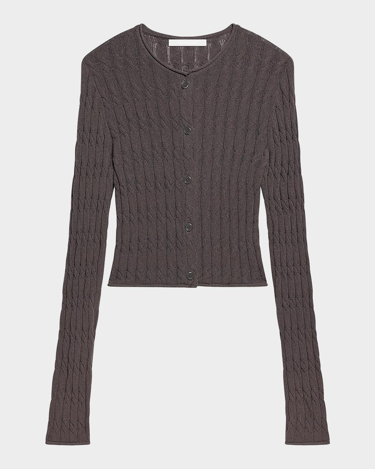 Helmut Lang Cable-Knit Cardigan