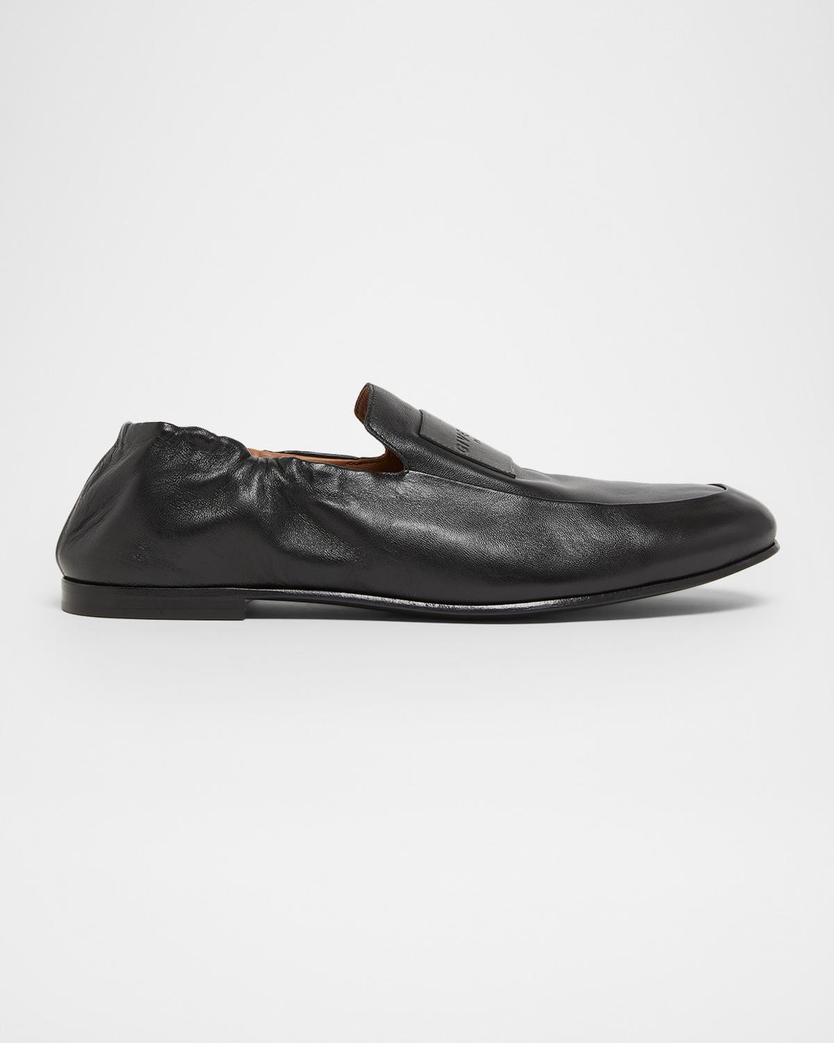Givenchy Men's Leather Elasticized Loafers
