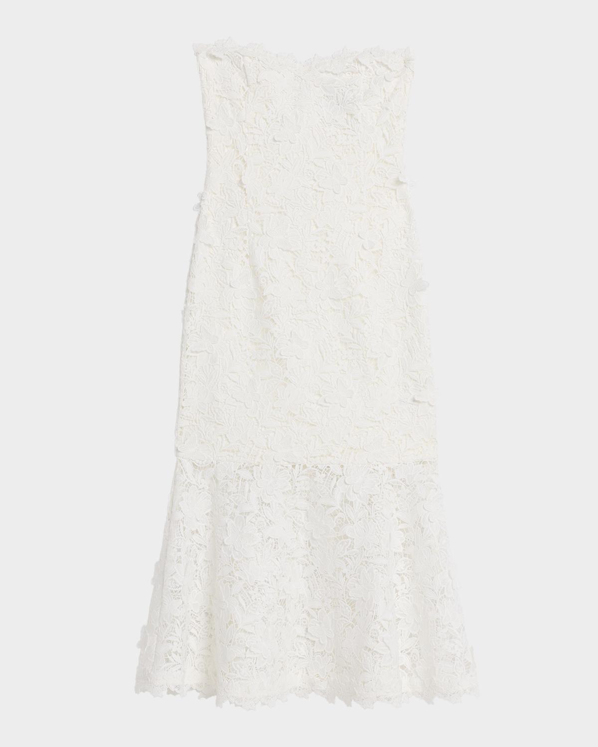 Generation Love Makaia 3D Butterfly Guipure Lace Midi Dress
