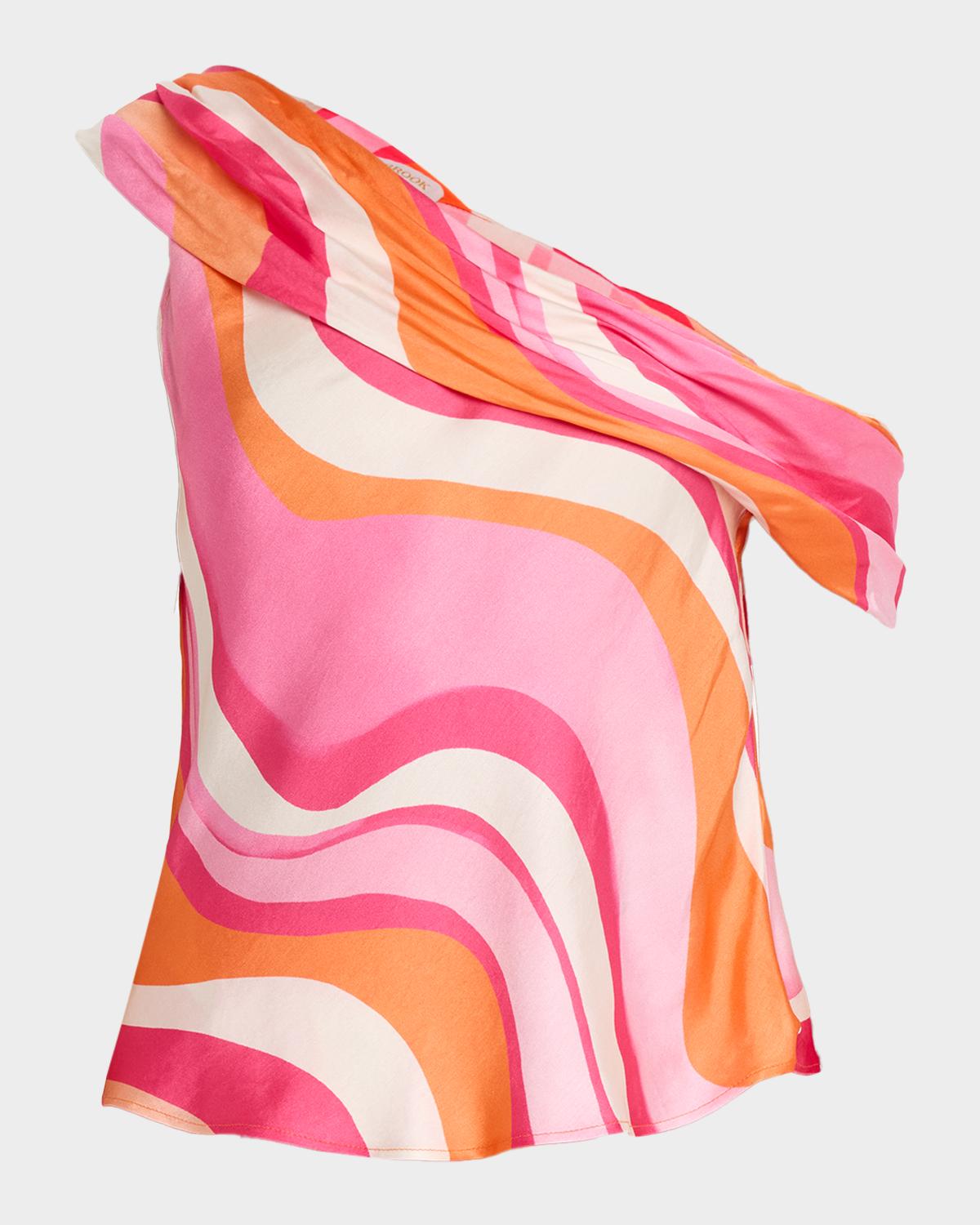 Ramy Brook Sol One-Shoulder Top