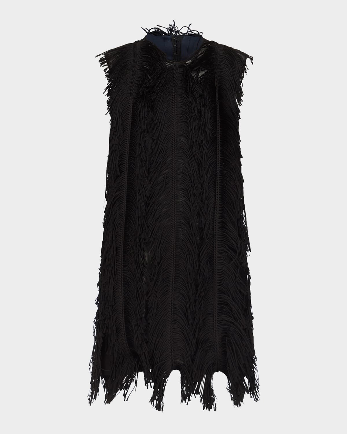 ALAÏA Fringed Shift Dress | Thumbnail 2 ALAÏA Fringed Shift Dress | Thumbnail 2