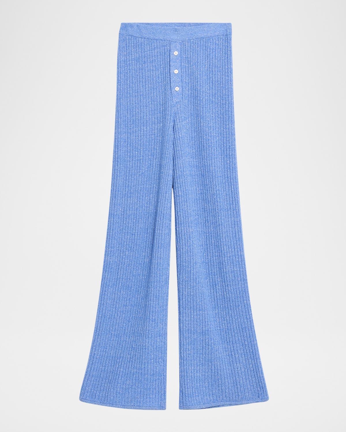 Guest in Residence Ribbed Everywear Cashmere Pants