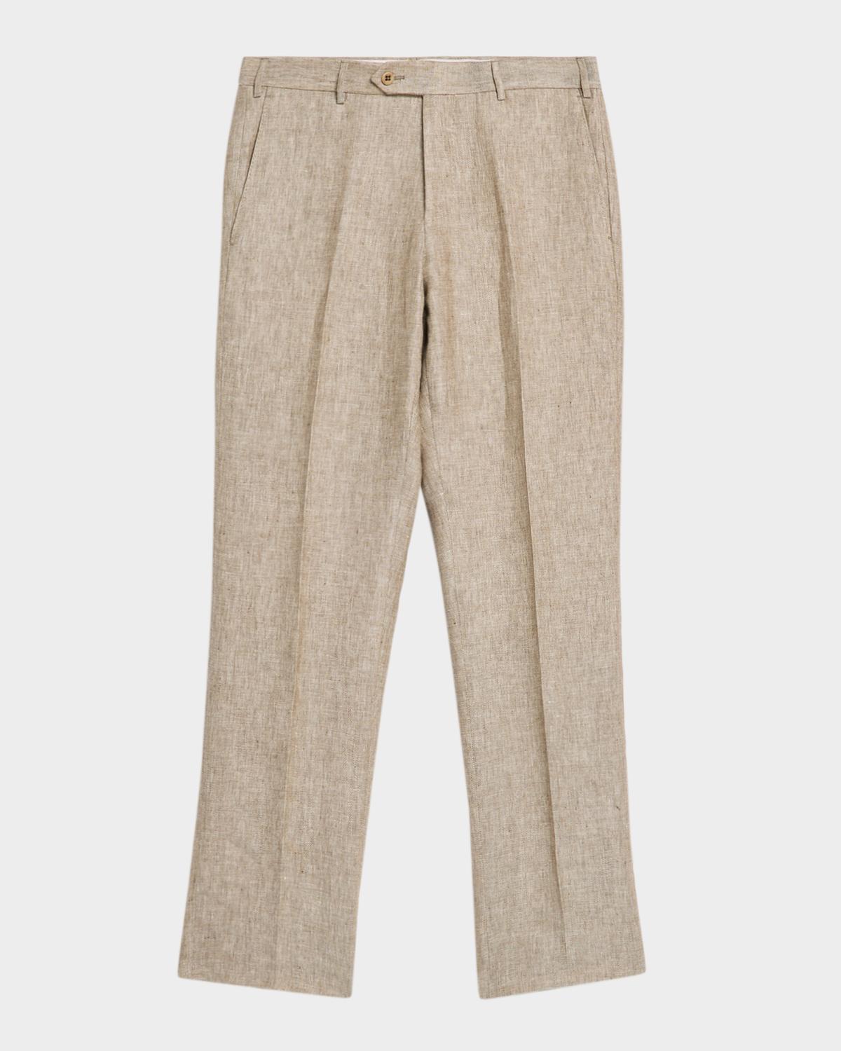 Zanella Men's Parker Linen Trousers